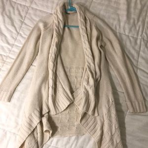 Cream cardigan